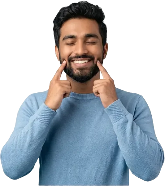 Man smiling - restorative dentistry Phoenix AZ