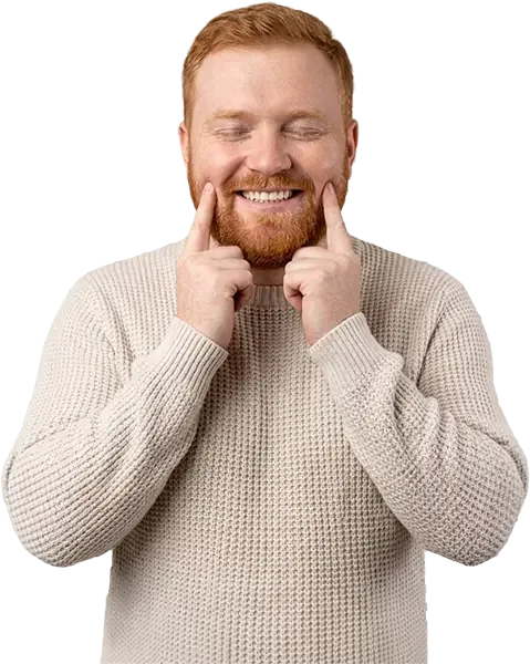 Man smiling - TMJ therapy Phoenix AZ