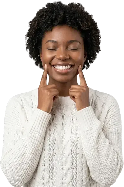 Woman smiling - missing teeth solutions Phoenix AZ