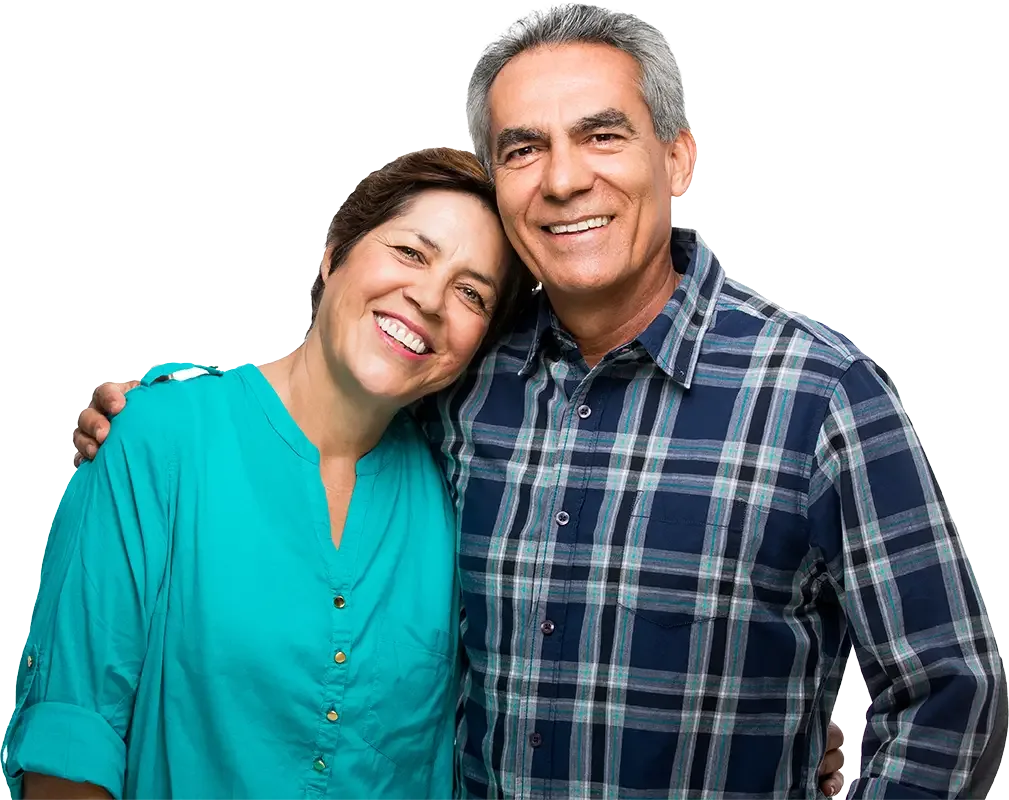Couple smiling - teeth whitening Phoenix AZ