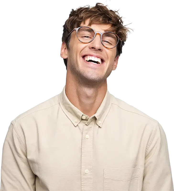 Man smiling - dental veneers Phoenix AZ